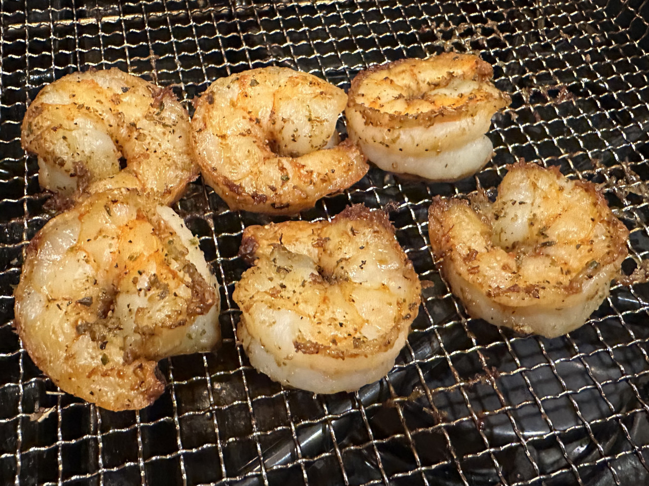 air-fried shrimp