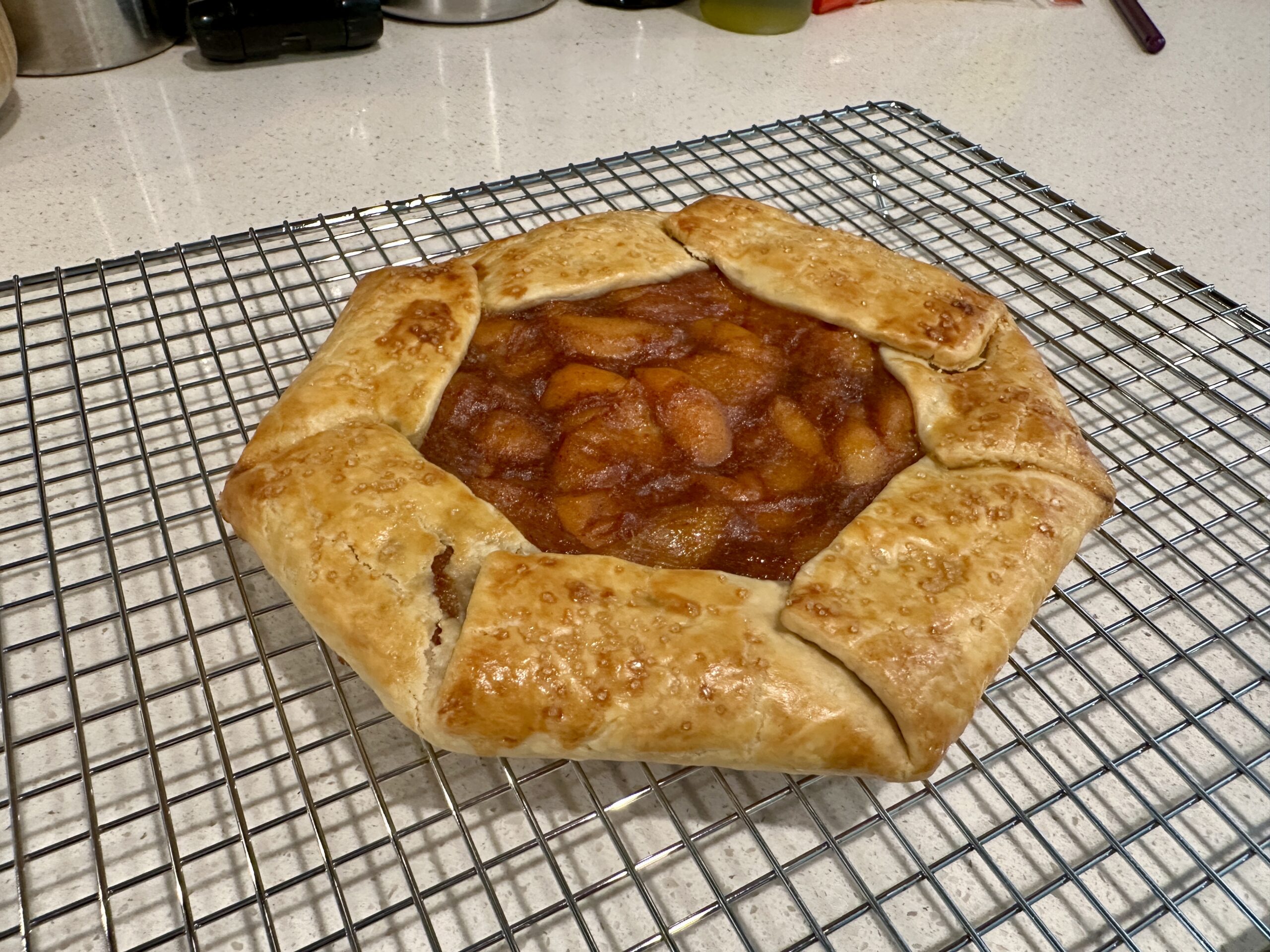 apricot galette