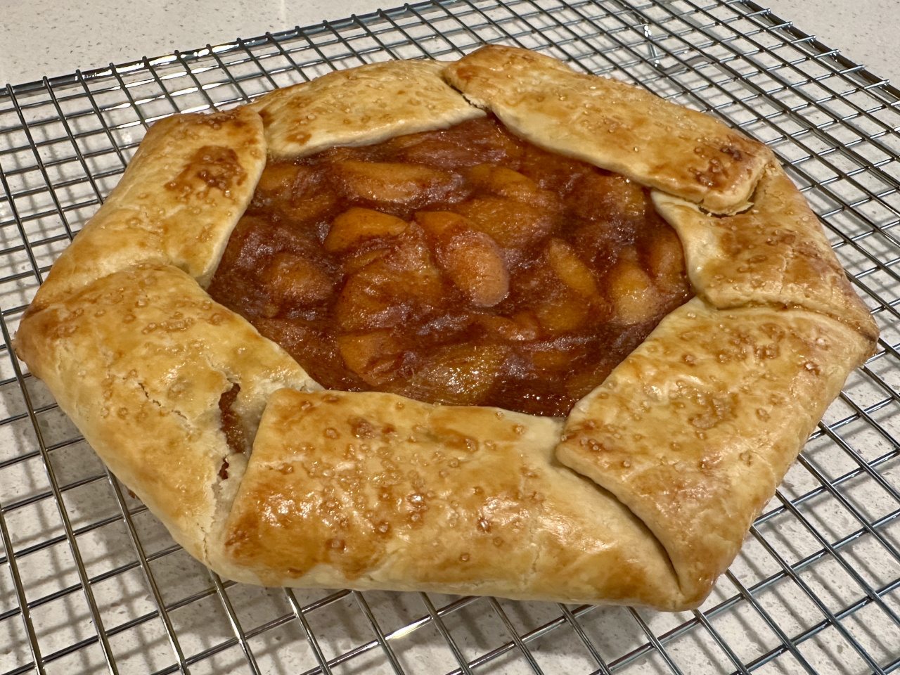 apricot galette