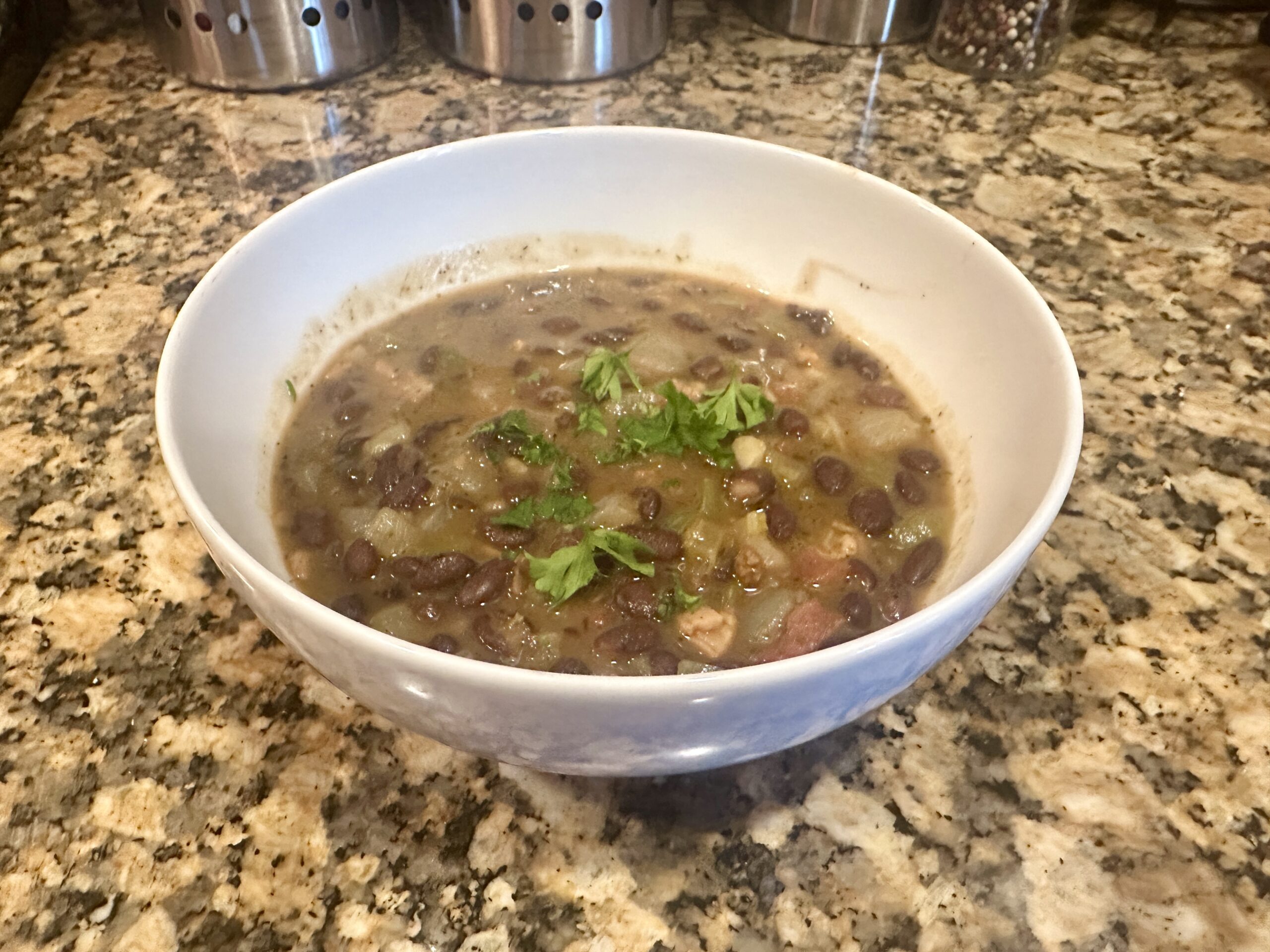 black bean soup