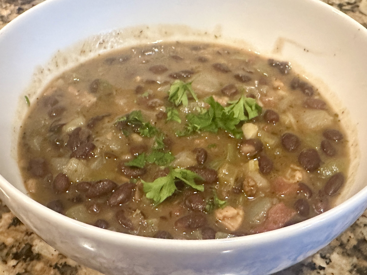 black bean soup