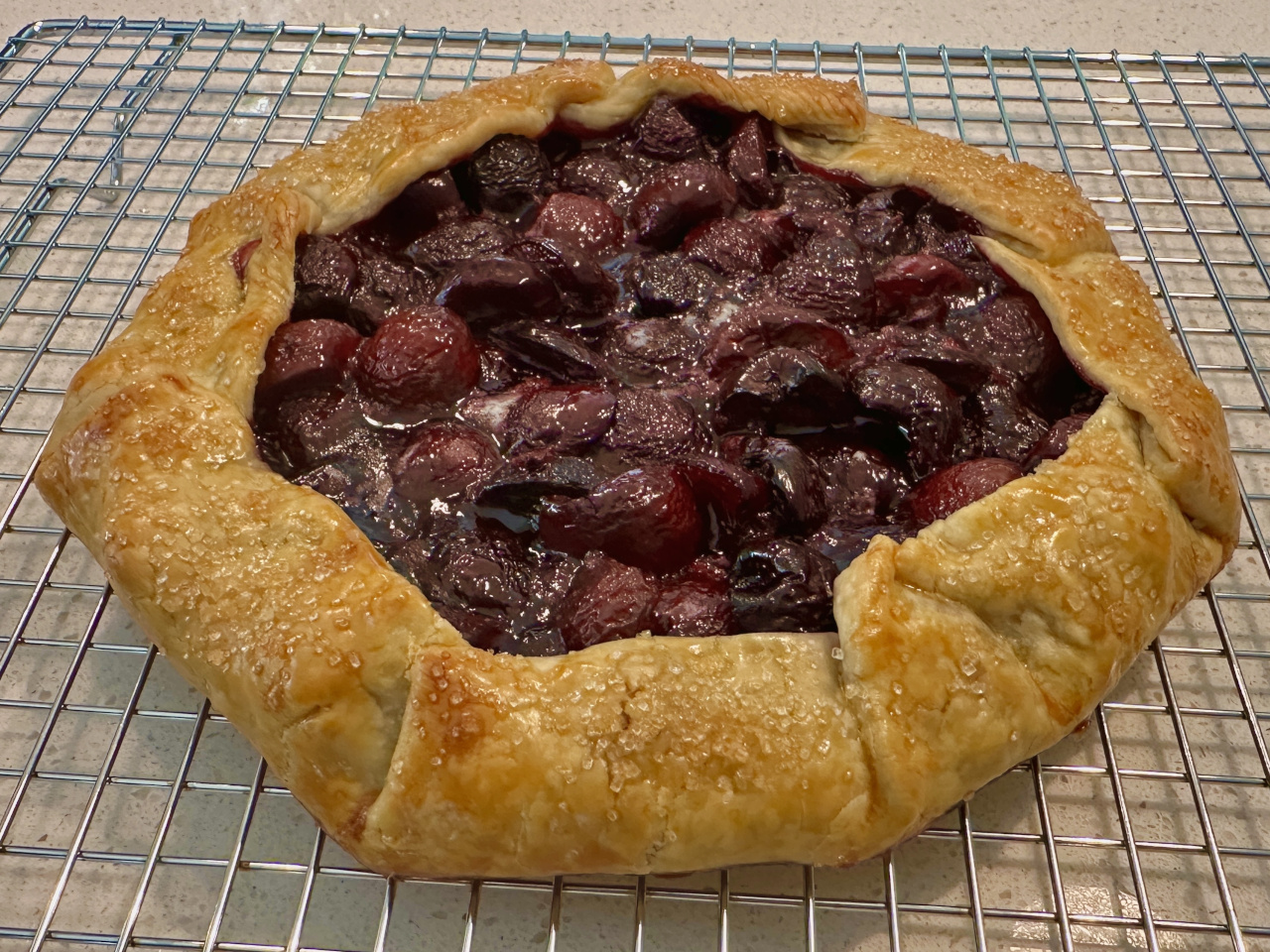 cherry galette