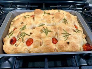 finished focaccia