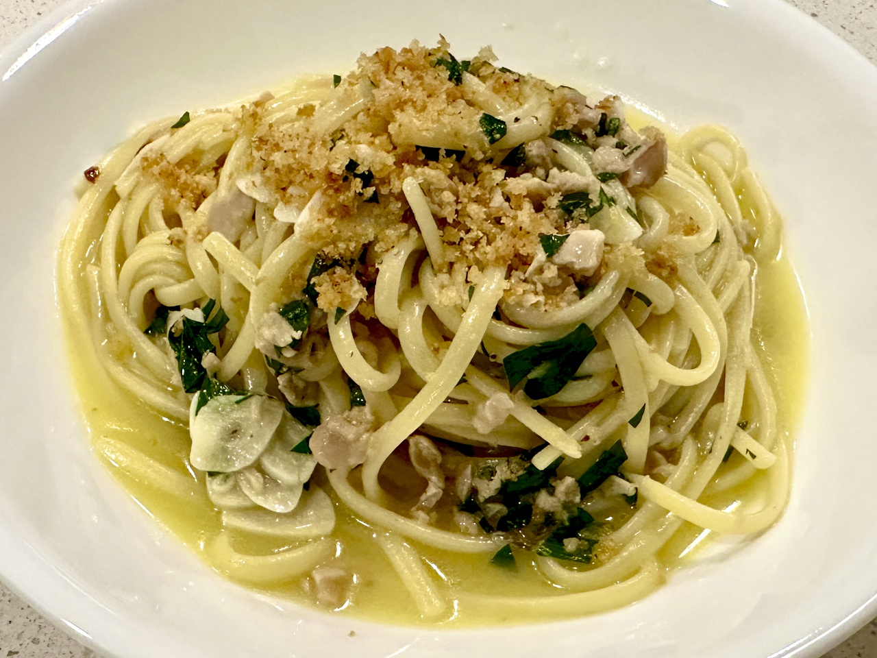linguine and clams