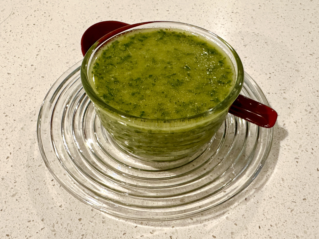 mint chimichurri sauce