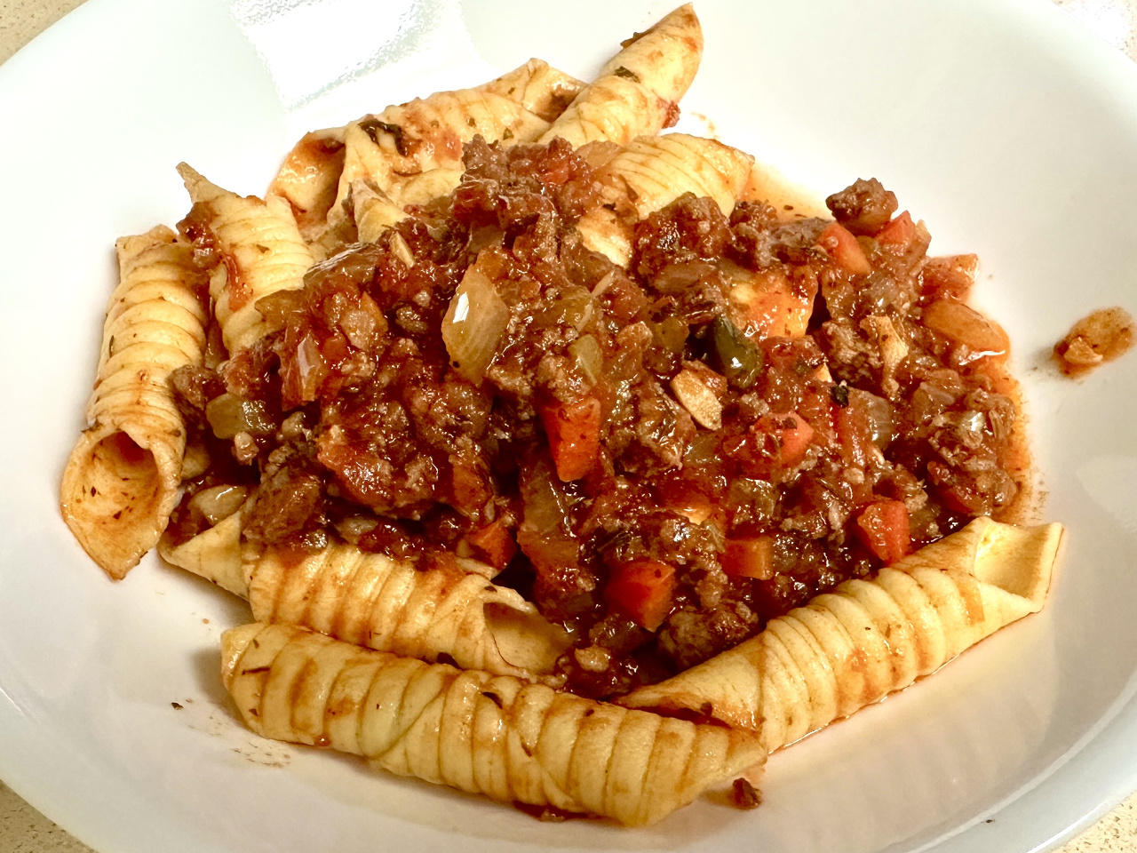 sausage ragu