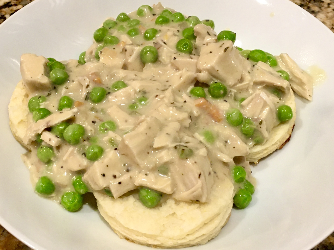 chicken and biscuits